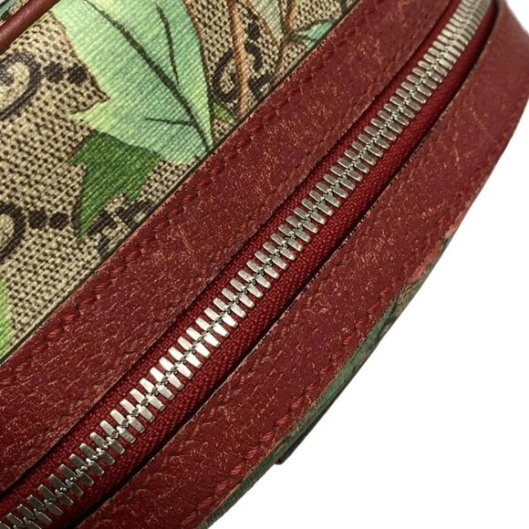 GUCCI GG Supreme Tian Small Backpack Beige Red Multi PVC Leather - 889-071825 - Picture 10 of 14